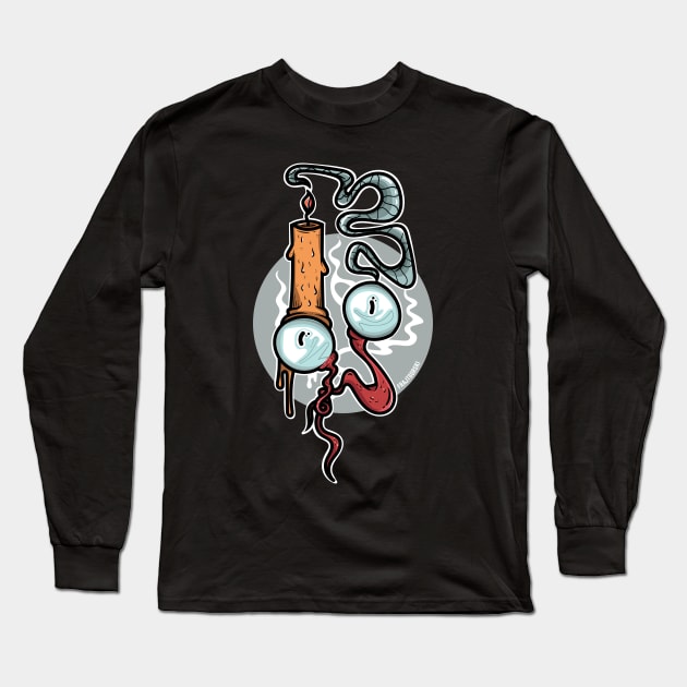 Candle on a eye Long Sleeve T-Shirt by Frajtgorski